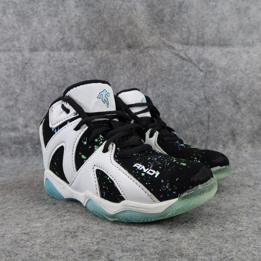 And1 Shoe Youth 12 Sneaker Basketball Athletic Sport Active Casual School Hi Top